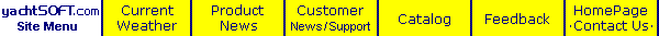 yachtSOFT.com Site Menu; If no graphics, scroll down in this bottom frame