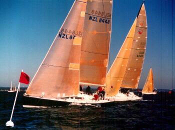 Race Winning Start: PAZ NZL at the '98 Manhasset Bay Fall Series
